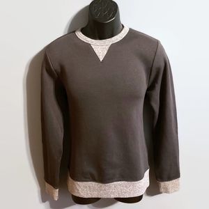 Old Navy Men’s Gray/Silver Long Sleeve Crewneck Sweater